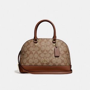 💯 MINI SIERRA SATCHEL IN SIGNATURE CANVAS 💯